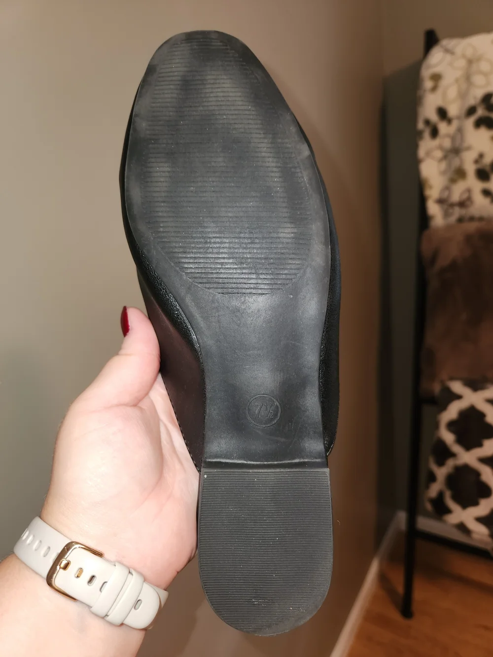 A New Day Black Slip-On Women's Loafers